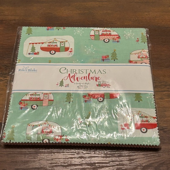 Christmas Adventure Fabric - 10-inch Stacker - Picture 2 of 7